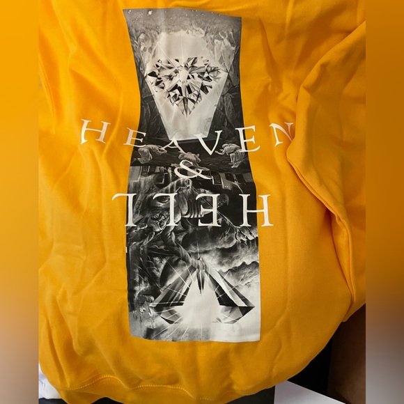 Diamond Supply Co Heaven and Hell Hoodie S L All New OG 2 Blk/ wht/ gold sweater - Picture 10 of 13
